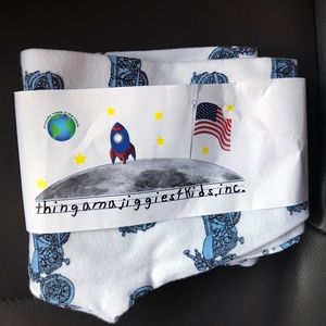 Baby PJ Bottoms with Motorcycle design- Size 12mo  100% cotton  - NWT